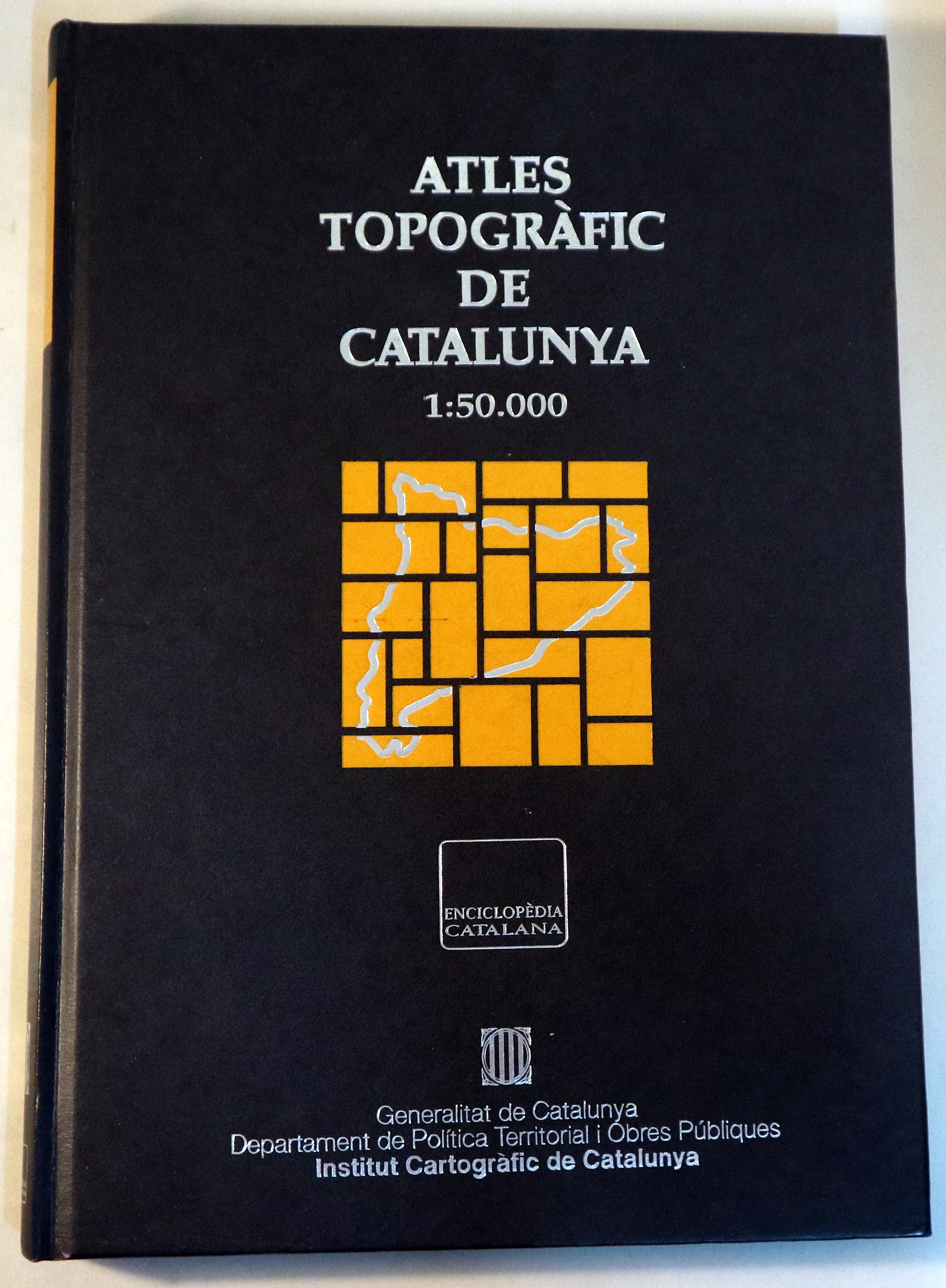 ATLES TOPOGRÀFIC DE CATALUNYA 1:50.000. Vol. 3 - Barcelona 1995