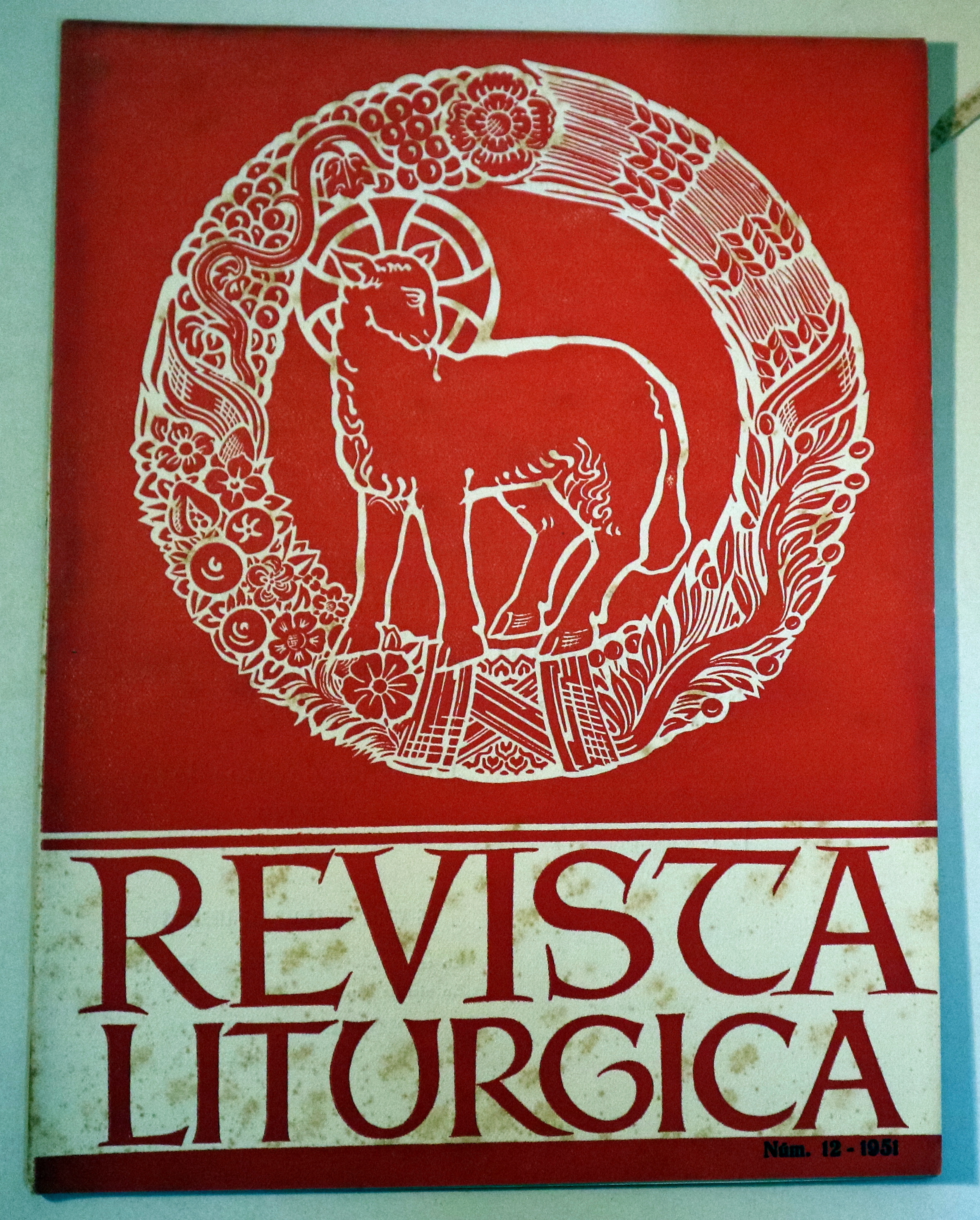 REVISTA LITURGICA. AÑO IV Nº 1 - Barcelona 1950 - Ilustrada