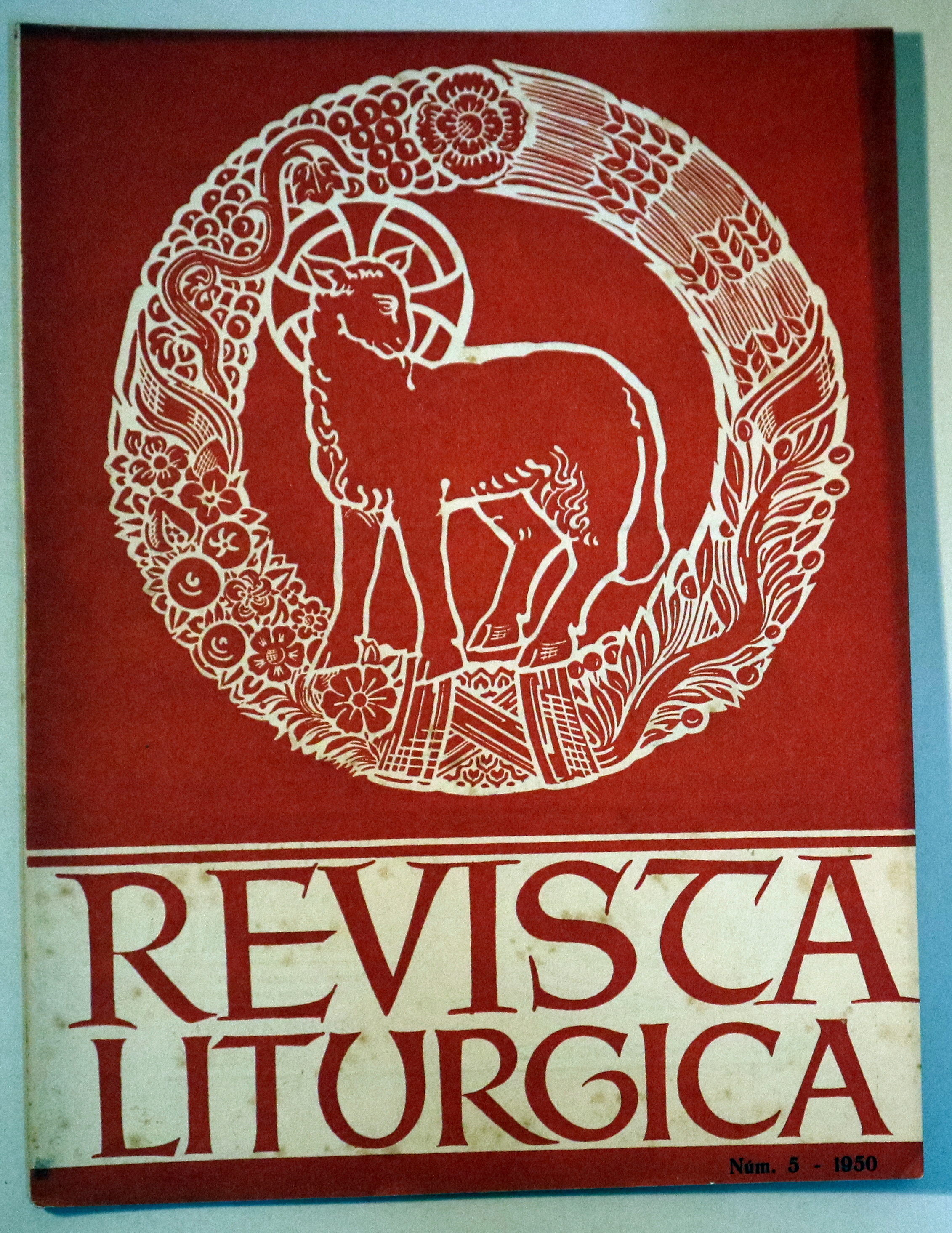 REVISTA LITURGICA. AÑO V Nº 8-9 - Barcelona 1951 - Ilustrada