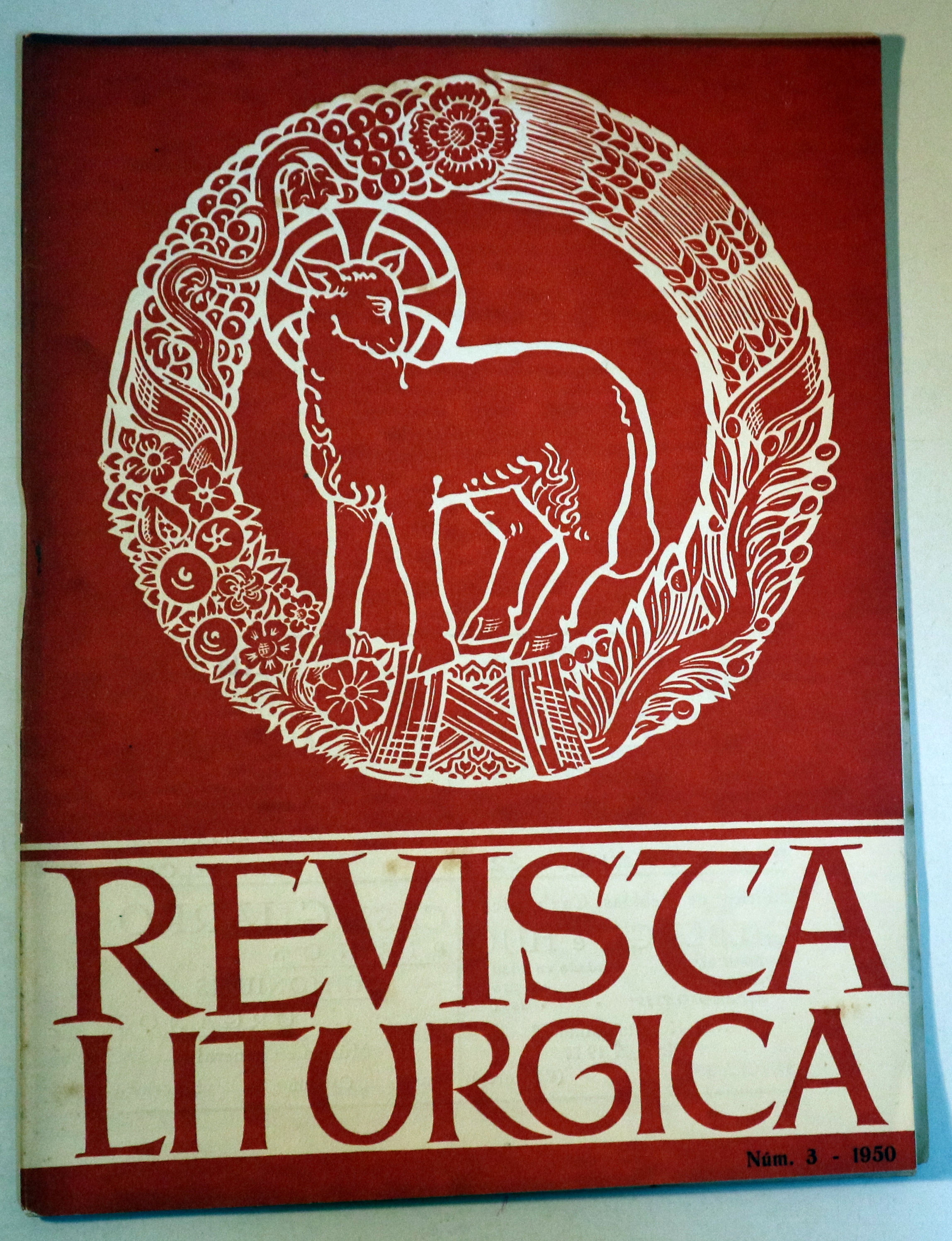 REVISTA LITURGICA. AÑO V Nº 10 - Barcelona 1951 - Ilustrada