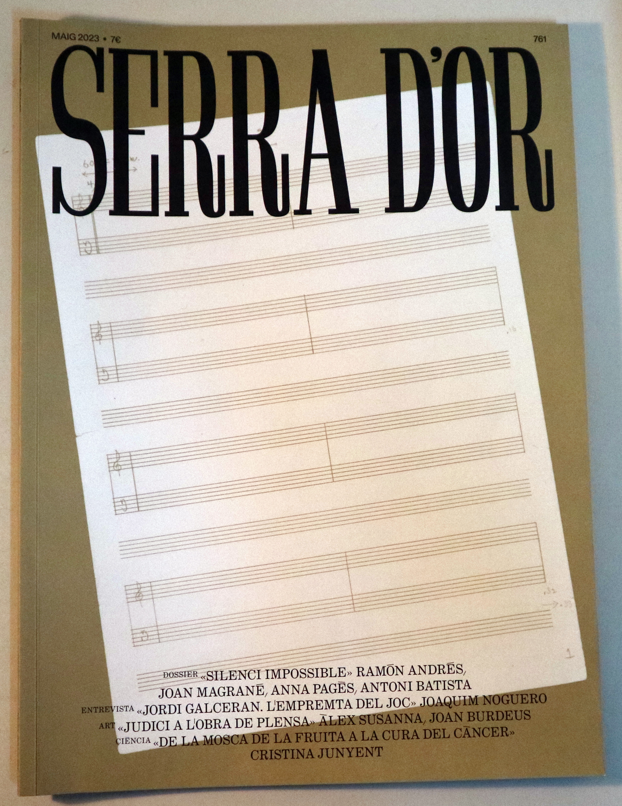 SERRA D'OR Nº 761 -  Barcelona 2023 - Il·lustrat