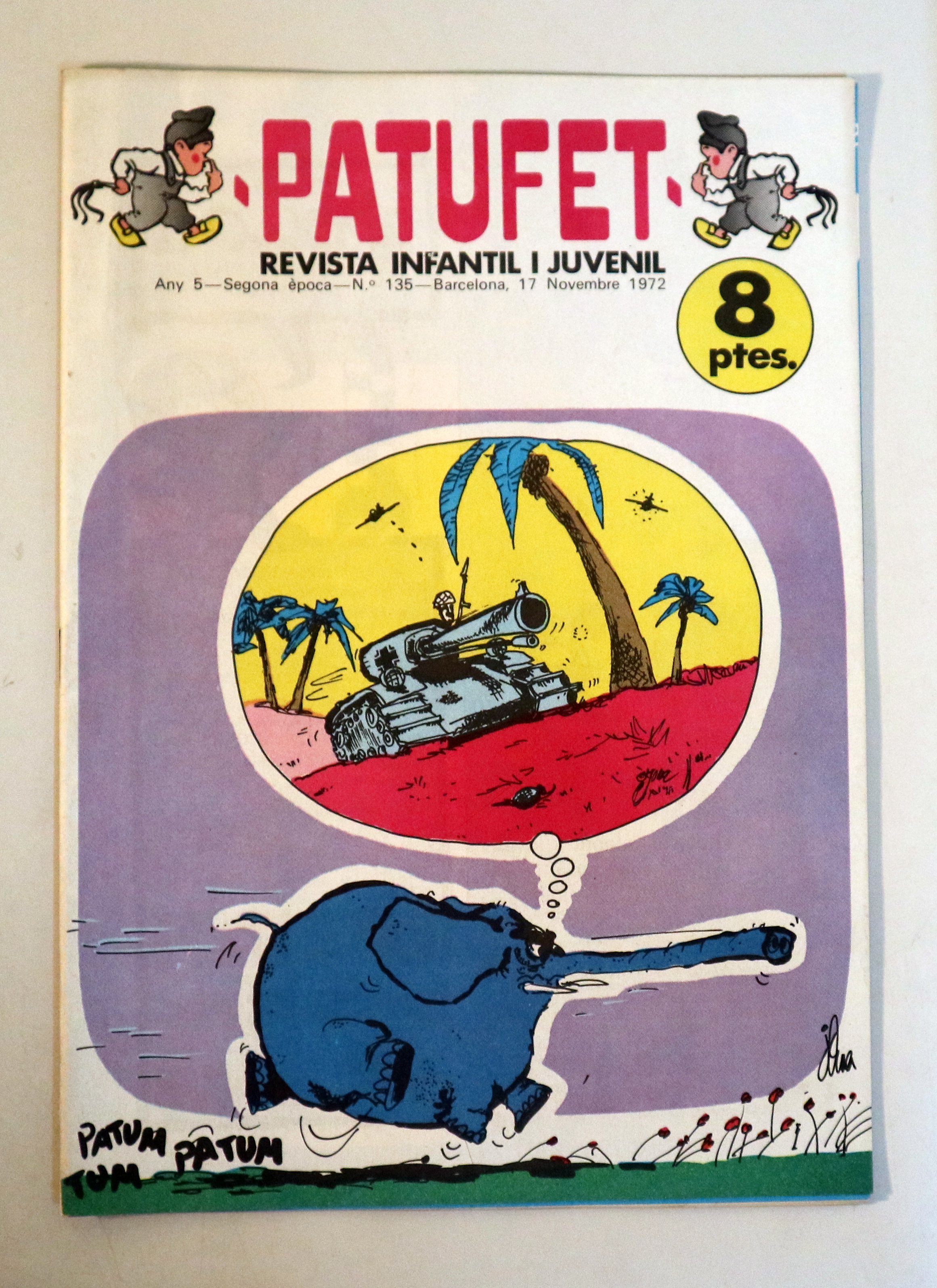 PATUFET Nº 135 - Barcelona 1972 - Il·lustrat
