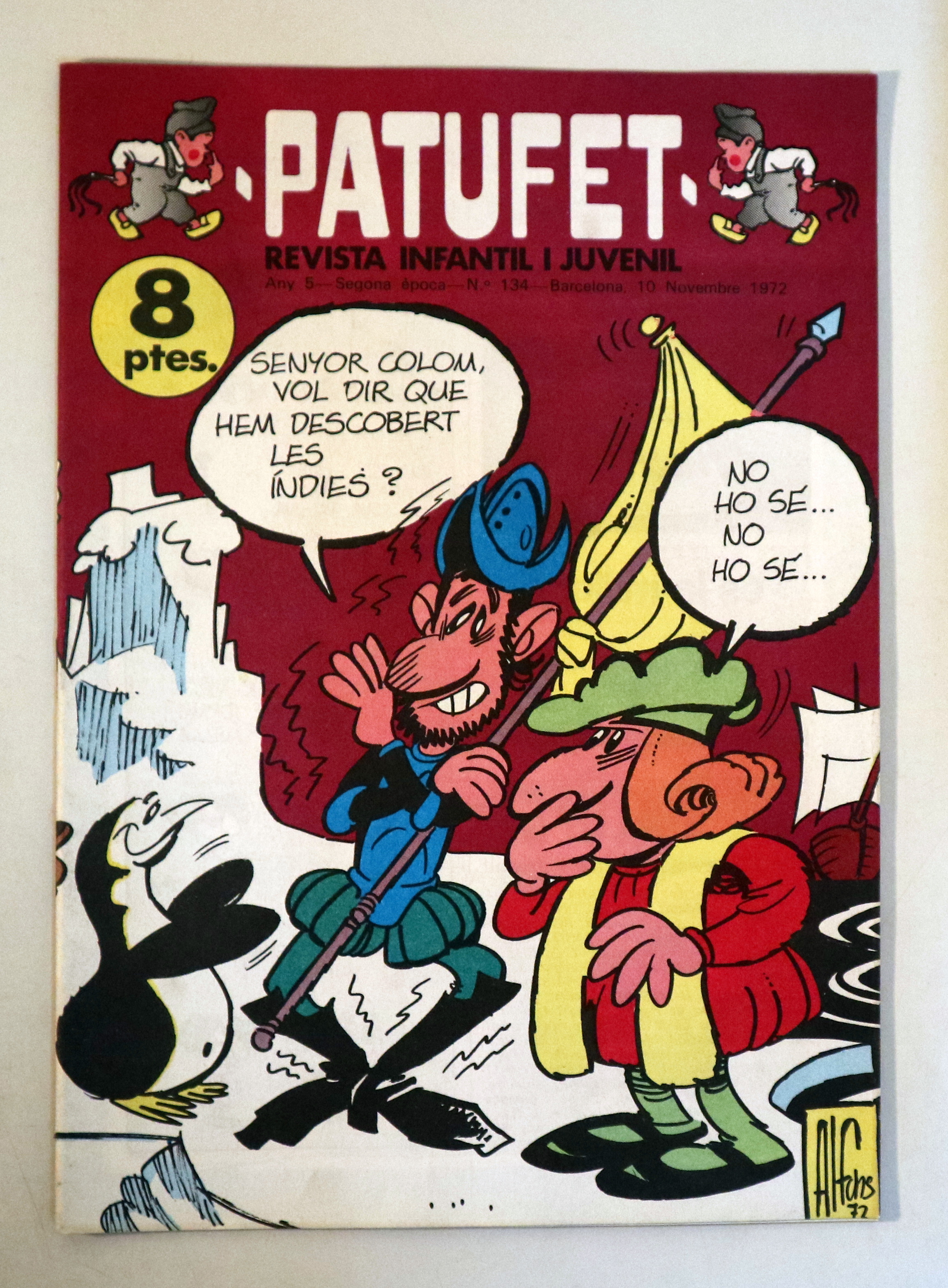 PATUFET Nº 134 - Barcelona 1972 - Il·lustrat