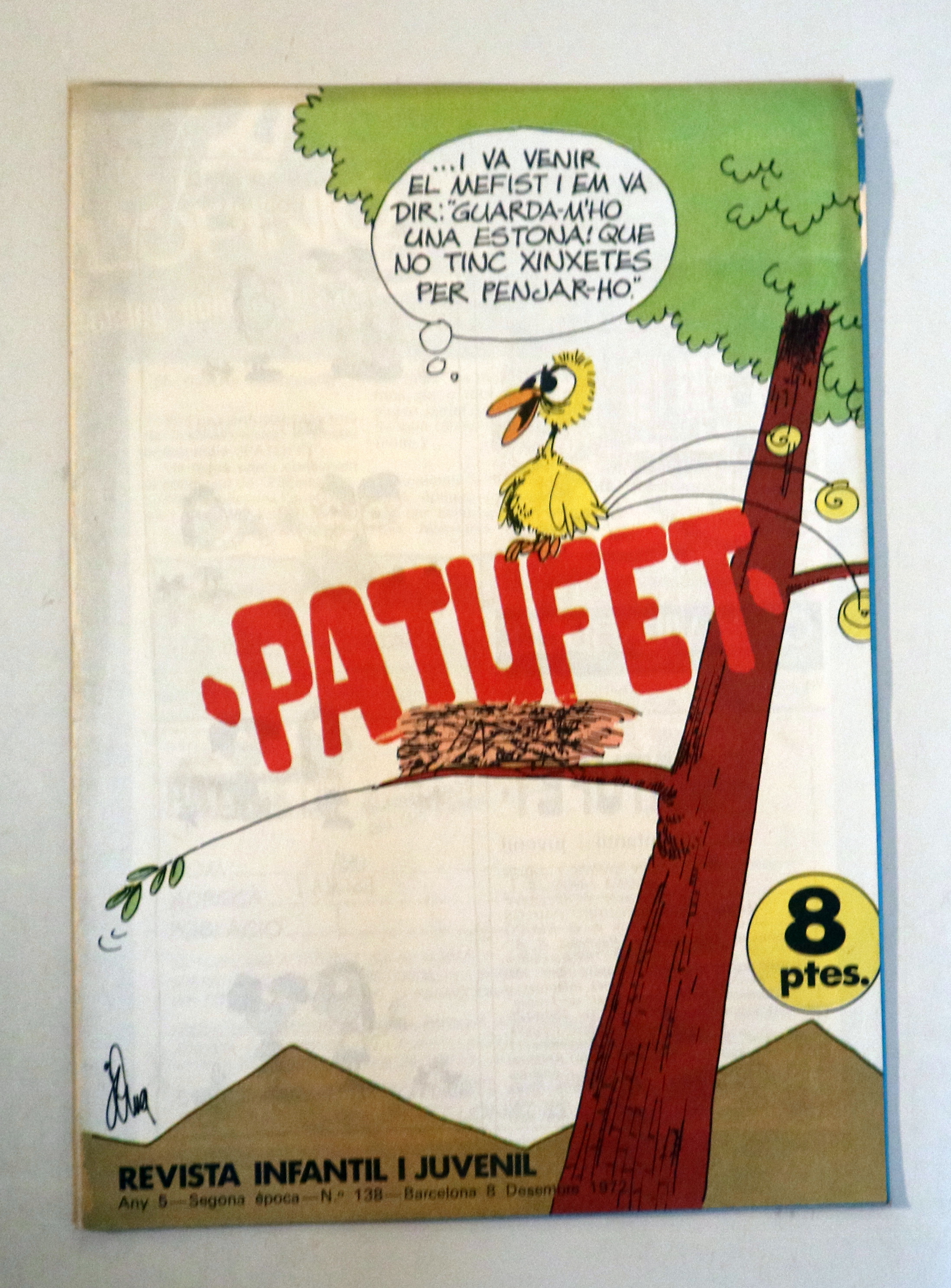 PATUFET Nº 138 - Barcelona 1972 - Il·lustrat