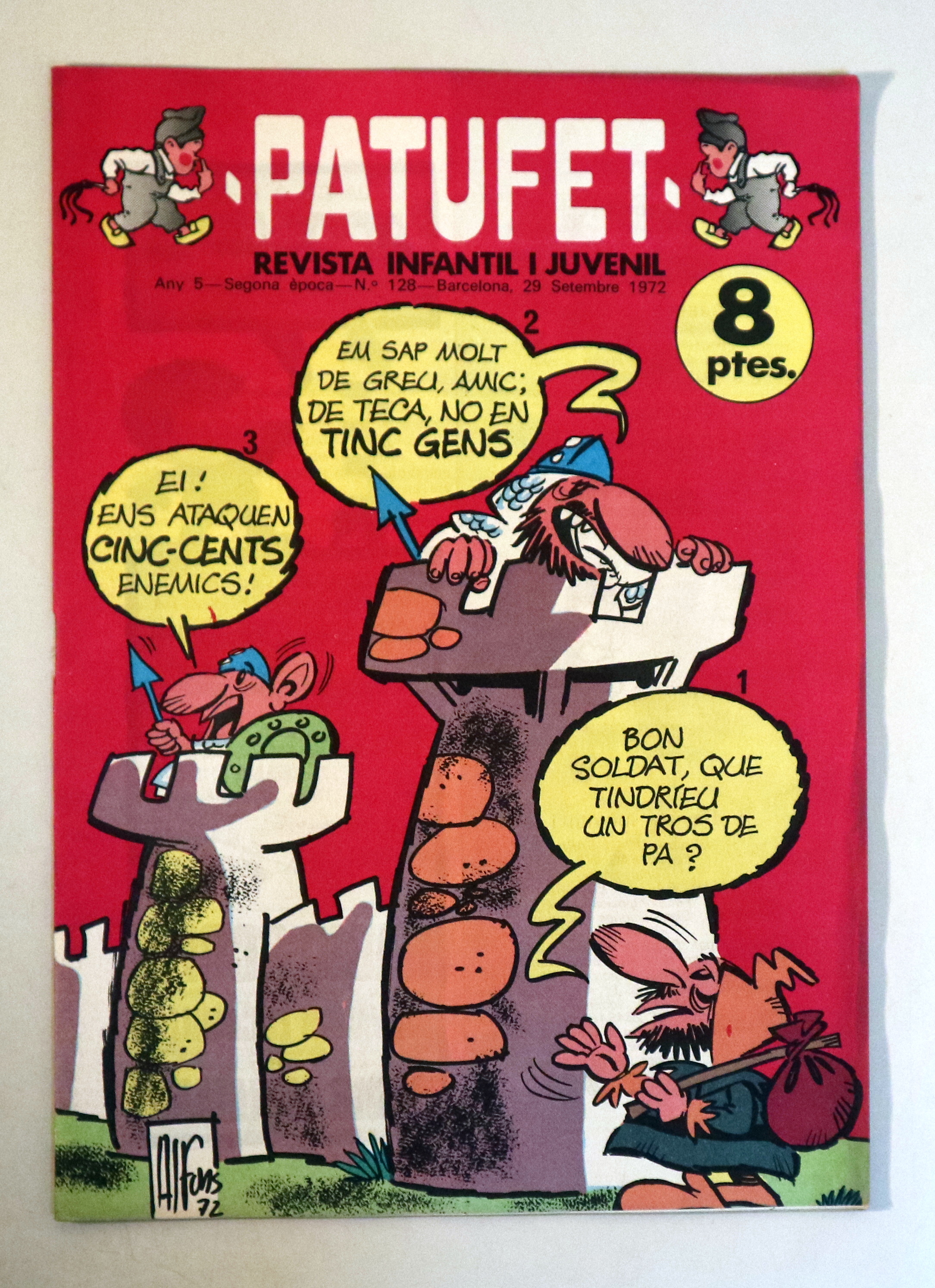 PATUFET Nº 128 - Barcelona 1972 - Il·lustrat
