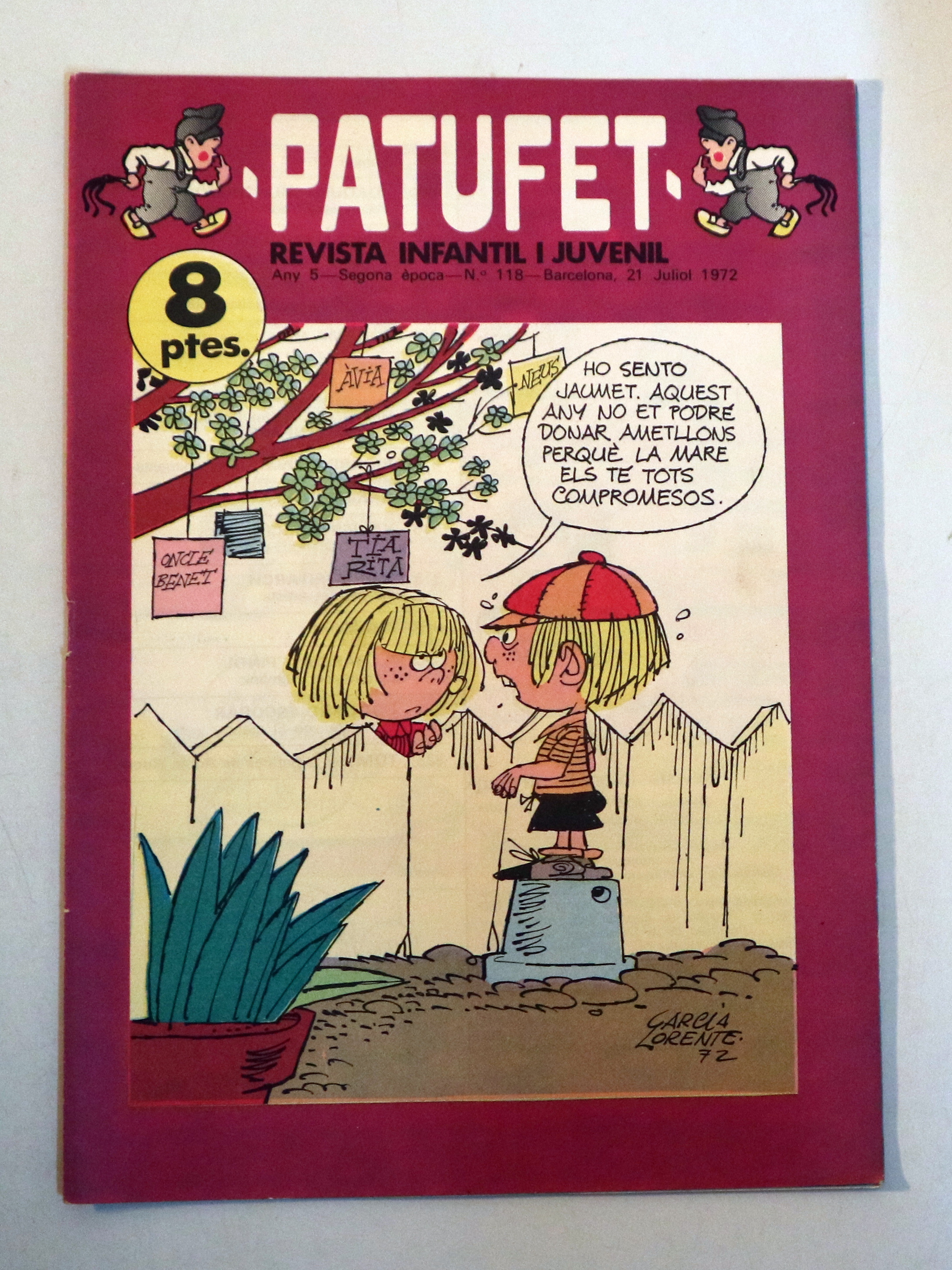 PATUFET Nº 118 - Barcelona 1972 - Il·lustrat