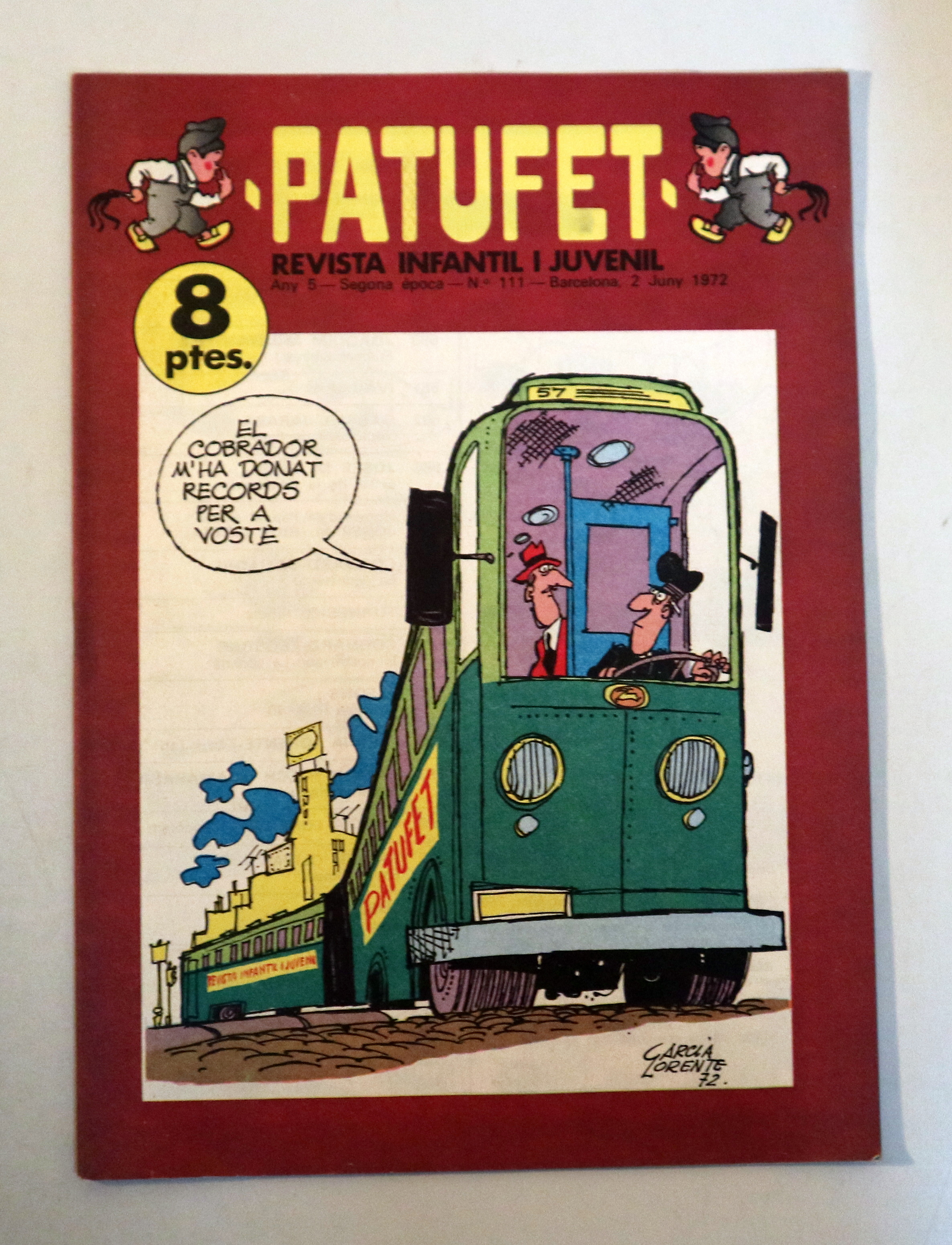 PATUFET Nº 111 - Barcelona 1972 - Il·lustrat