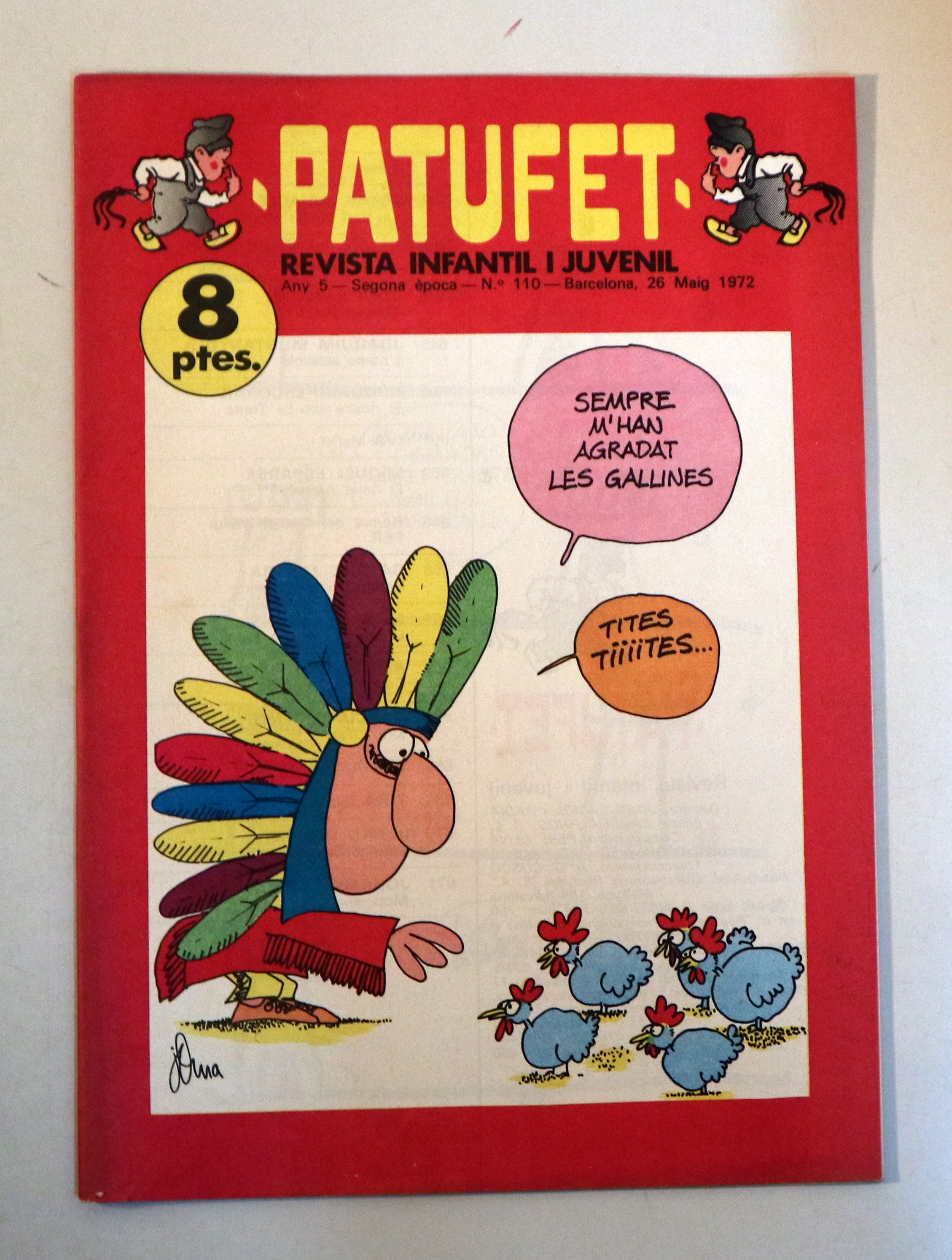 PATUFET Nº 110 - Barcelona 1972 - Il·lustrat