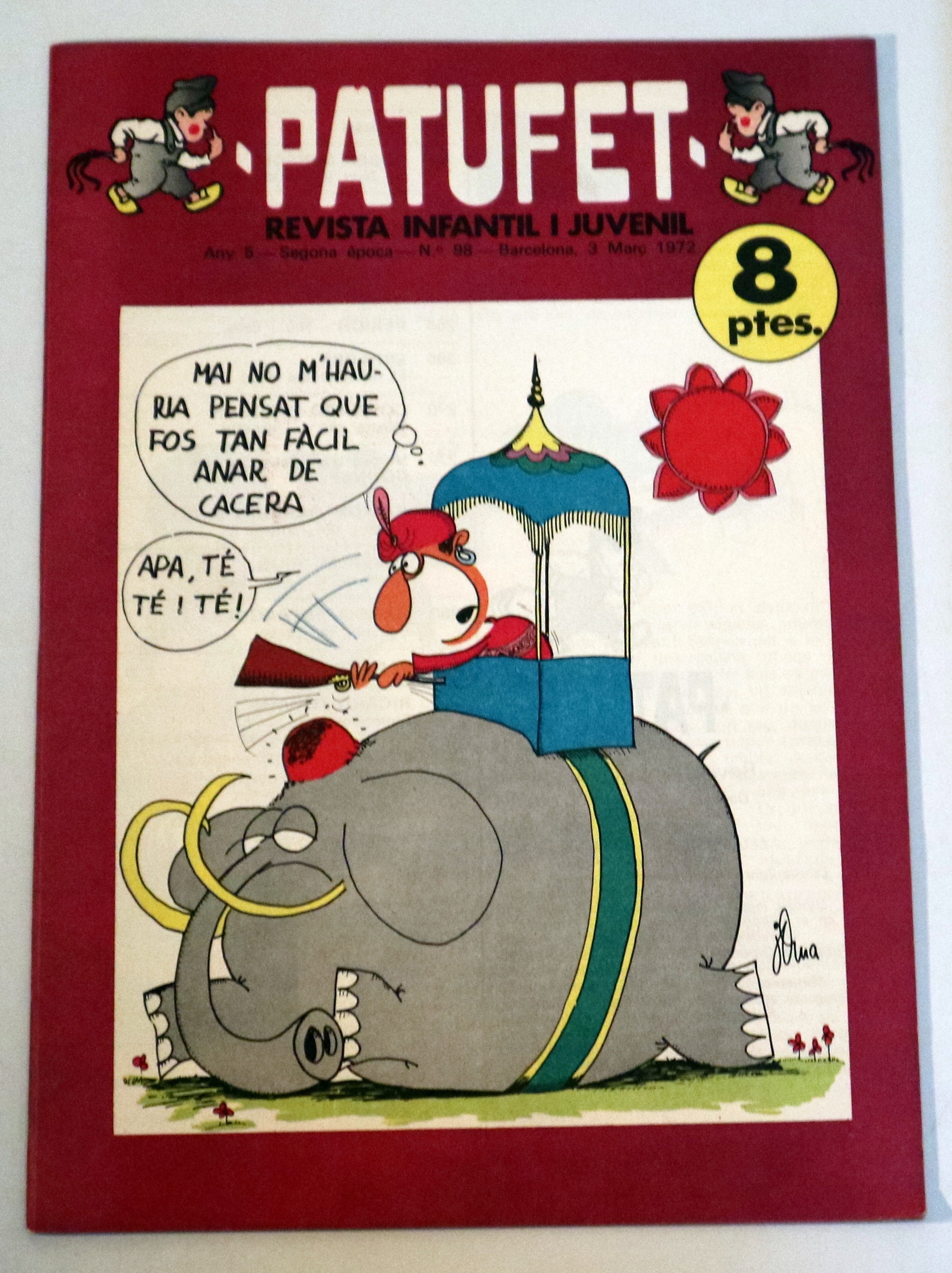 PATUFET Nº 98 - Barcelona 1972 - Il·lustrat