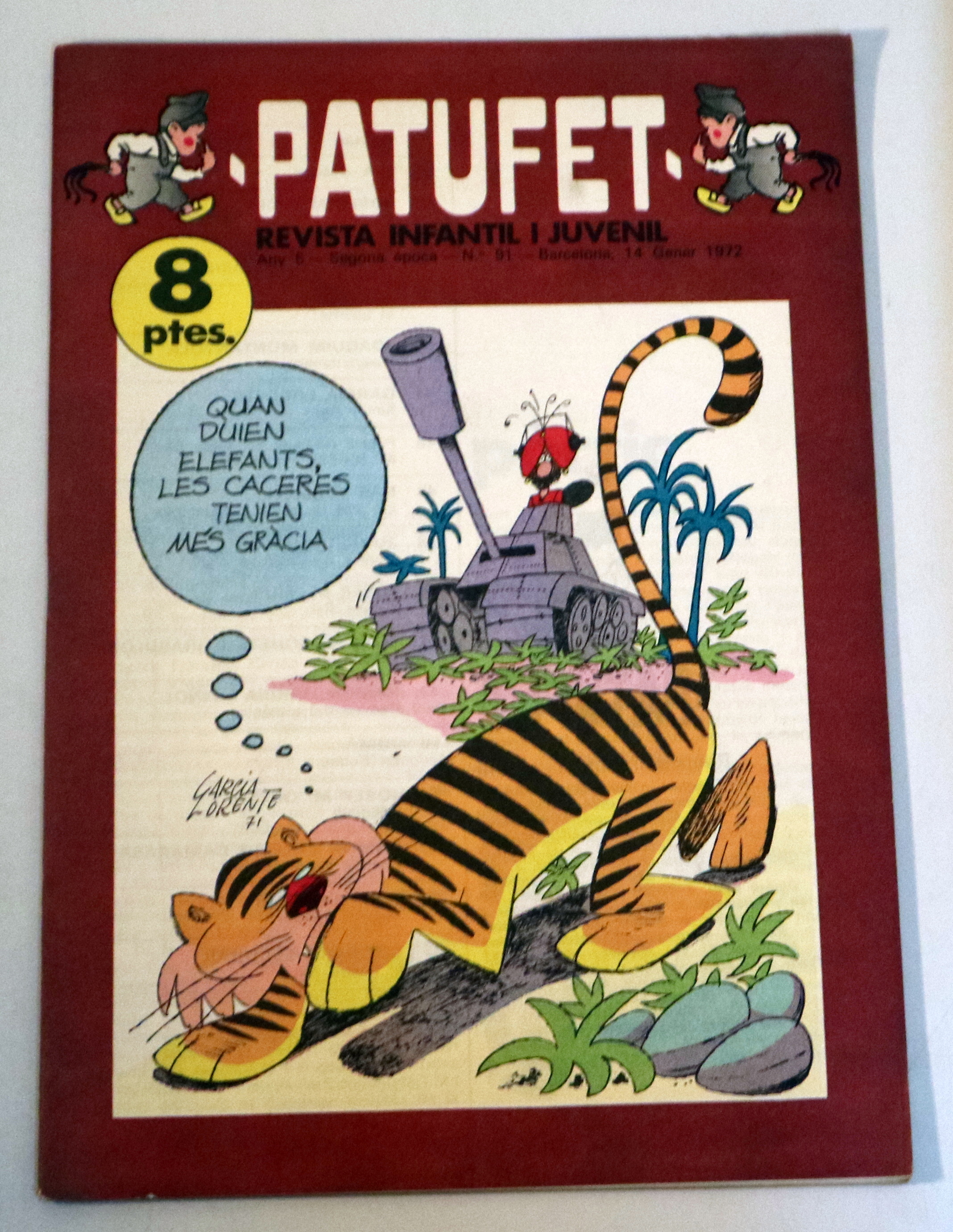 PATUFET Nº 91 - Barcelona 1972 - Il·lustrat