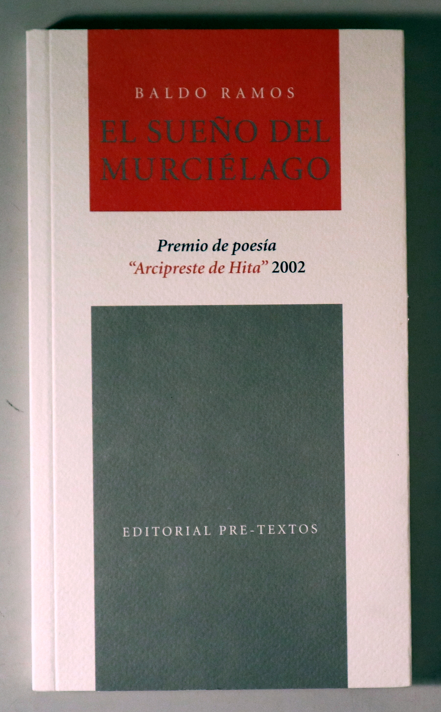EL SUEÑO DEL MURCIÉLAGO - València 2003 - 1ª edición