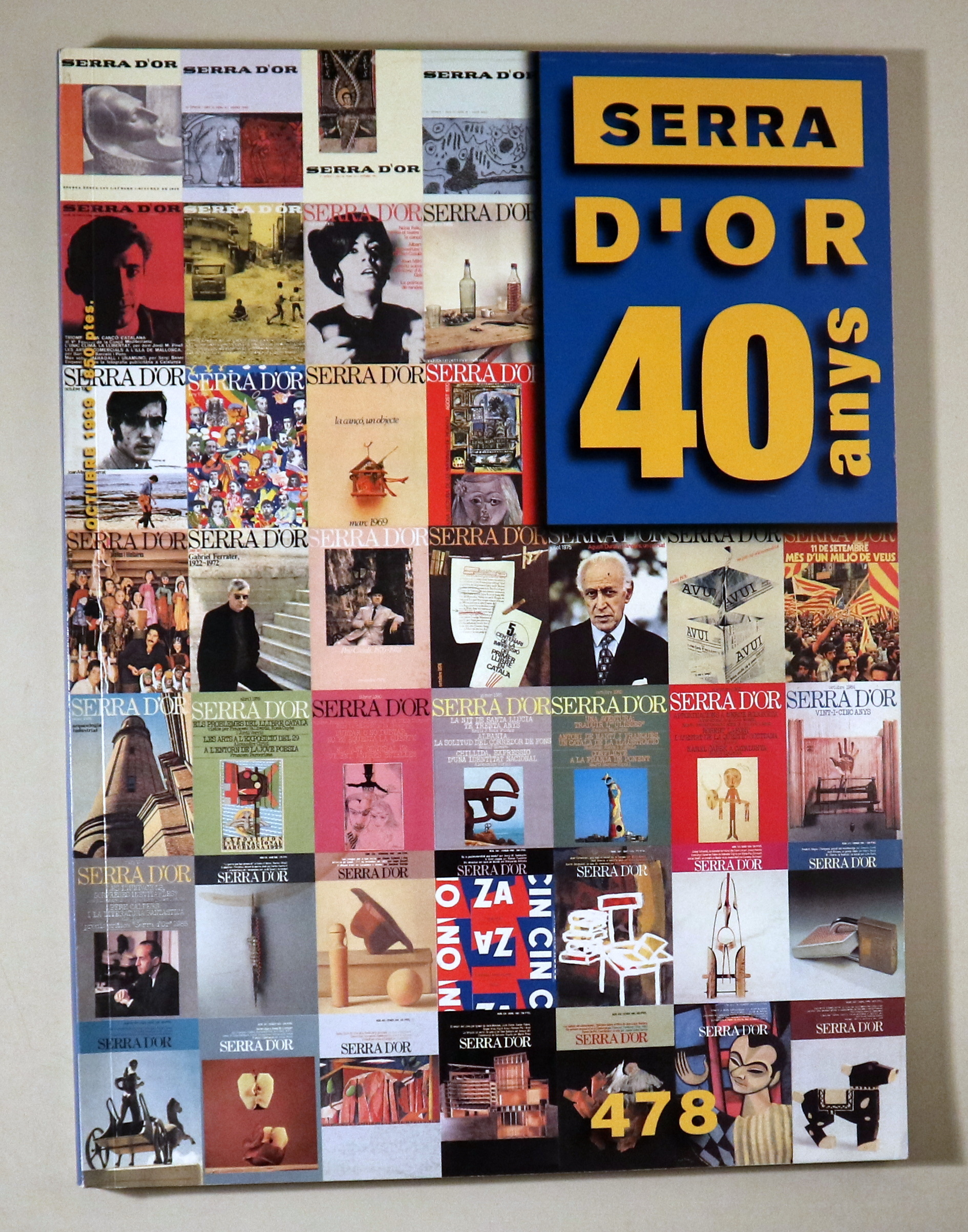 SERRA D'OR Nº 578. 40 anys - Barcelona 1999 - Il·lustrat