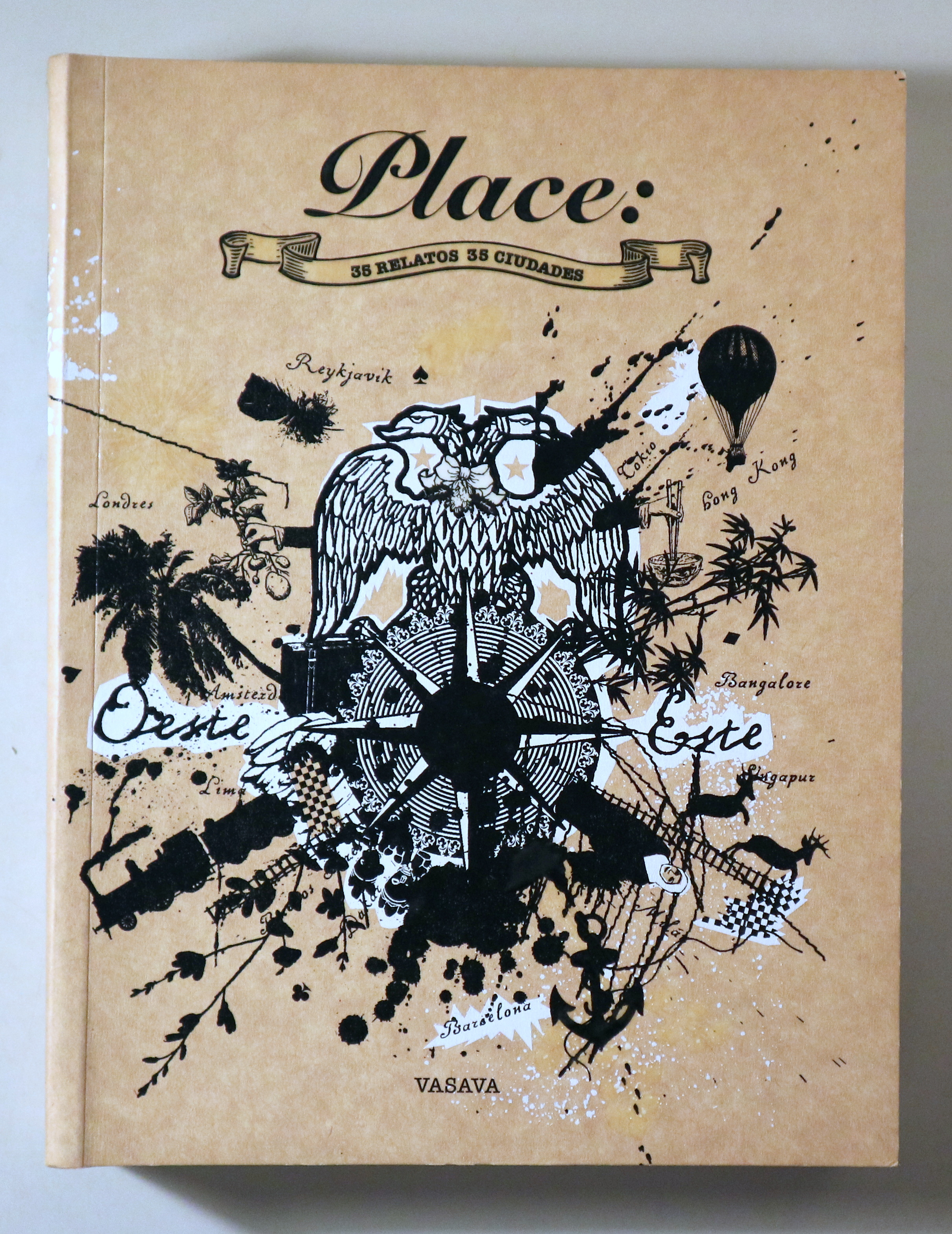 PLACE: 35 relatos de ciudades - Barcelona s/f - Ilustrado