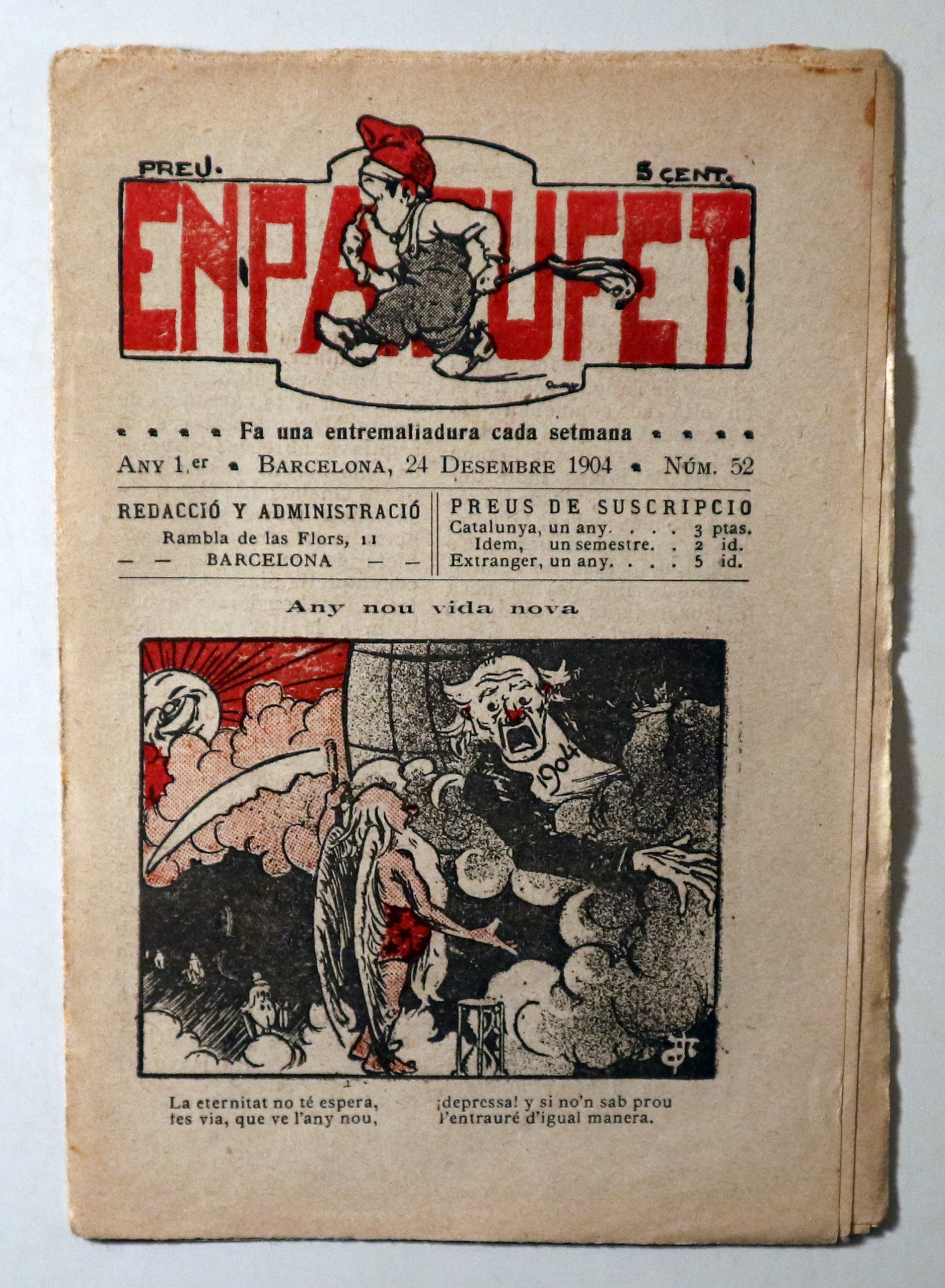 EN PATUFET Nº 52 - Barcelona 1904 - Il·lustrat