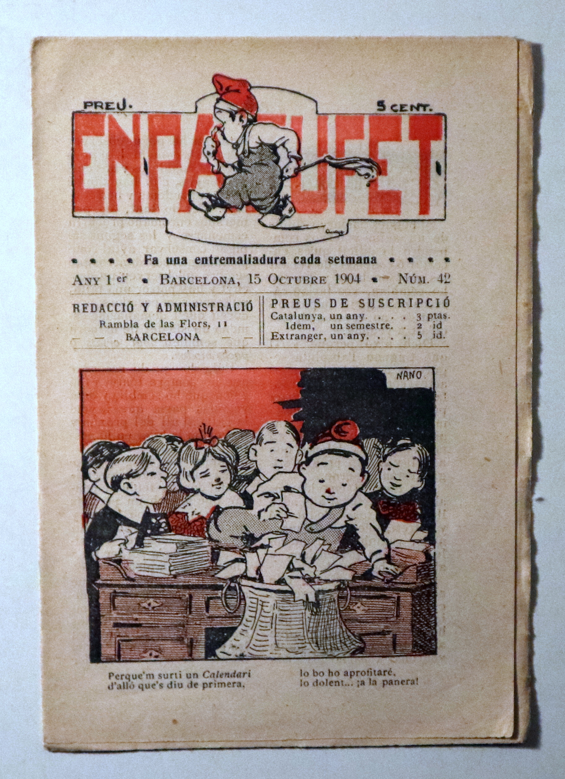 EN PATUFET Nº 42 - Barcelona 1904 - Il·lustrat