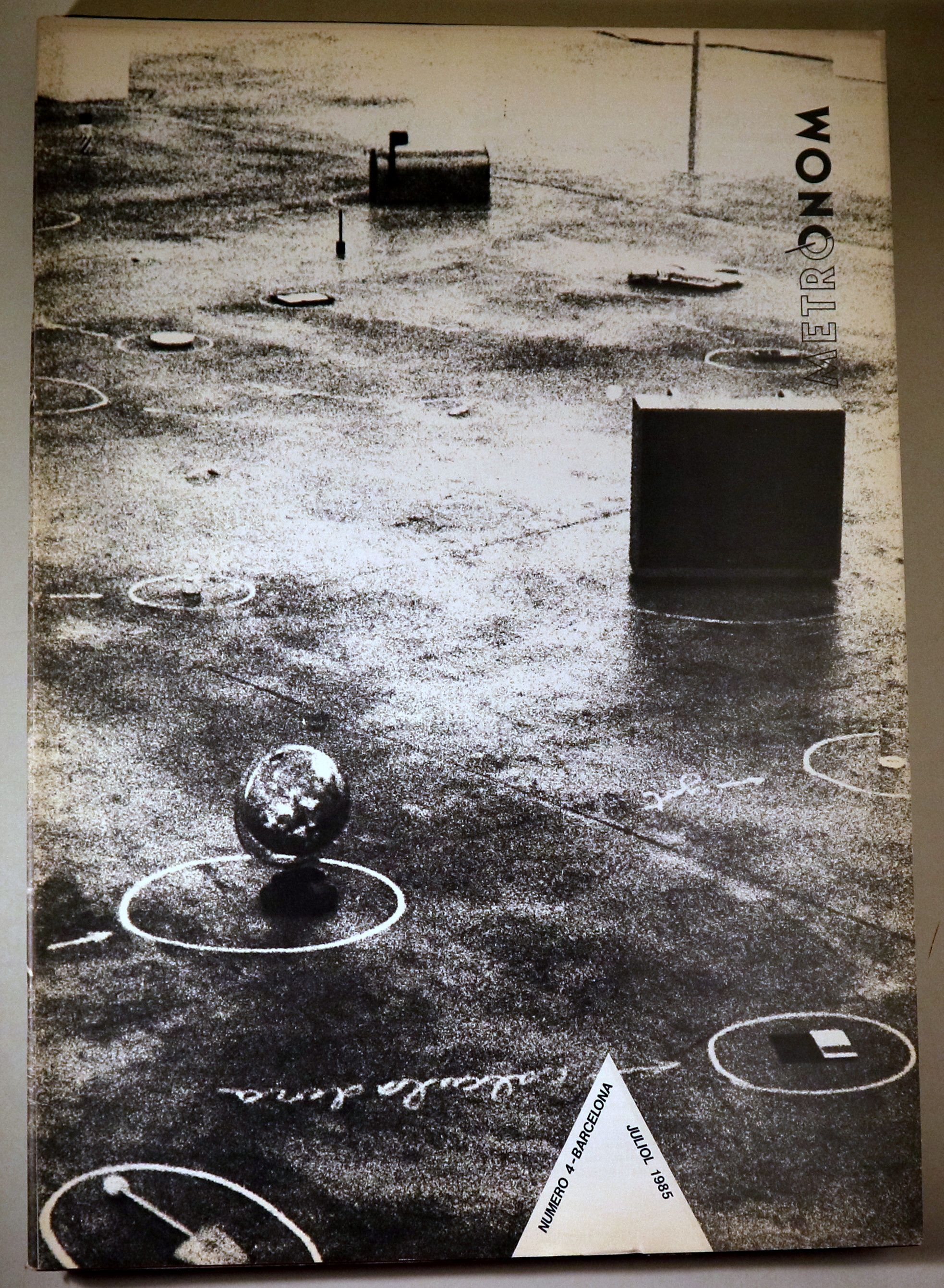 METRÒNOM Nº 4 - Barcelona 1985 - Il·lustrat - Edició bilingüe