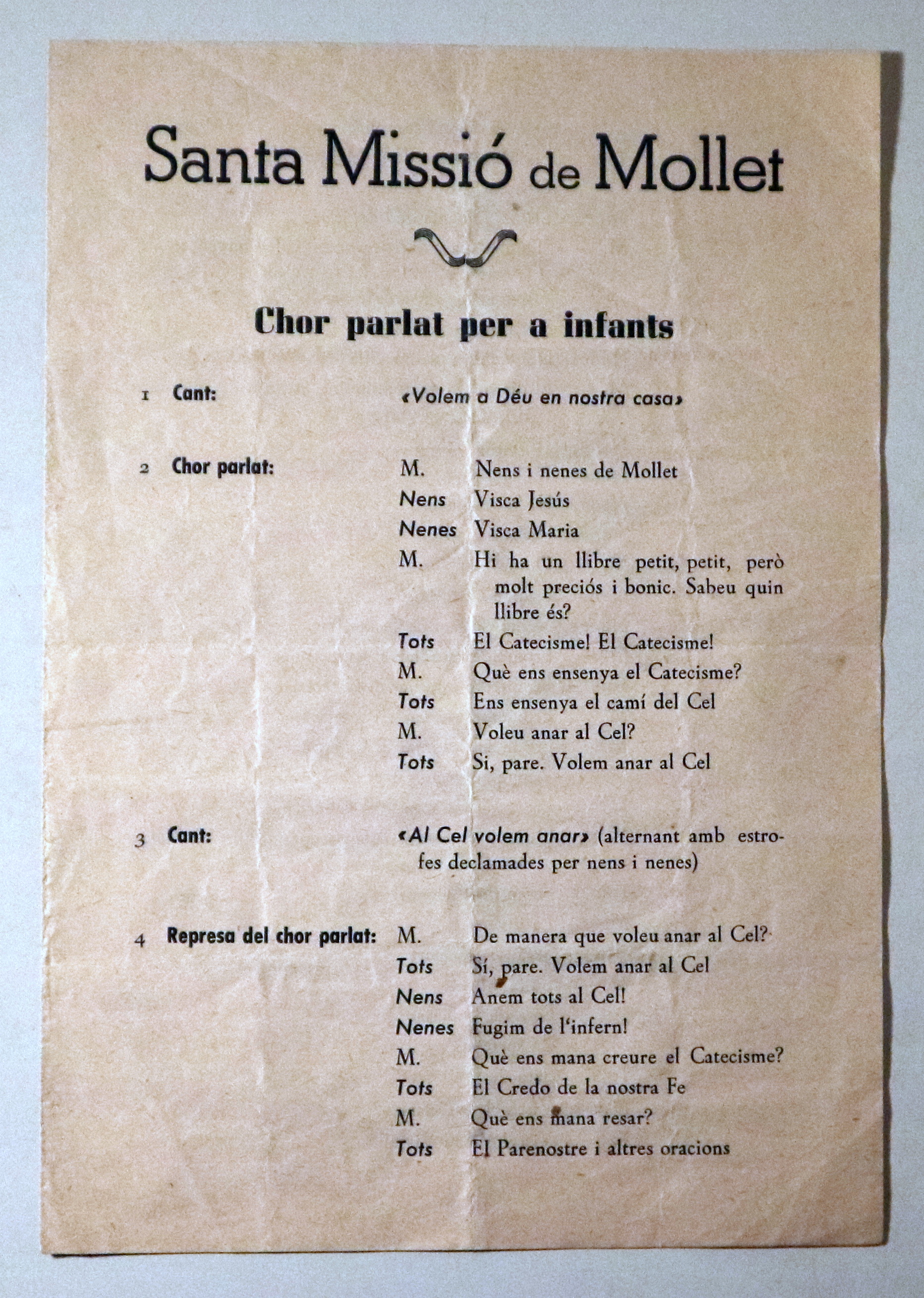 SANTA MISSIÓ DE MOLLET