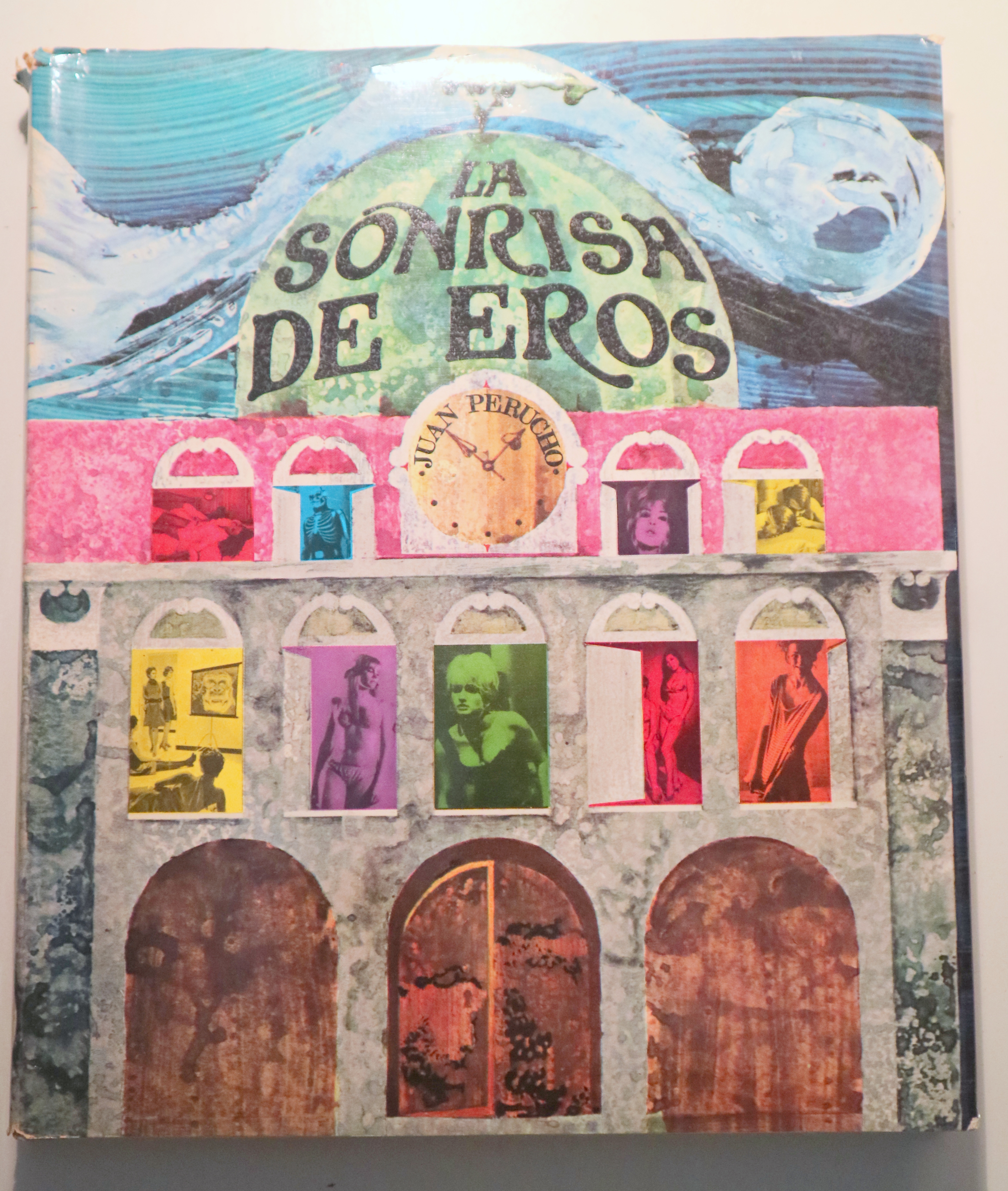LA SONRISA DE EROS - Barcelona 1968 - Ilustrado - 1ª edición