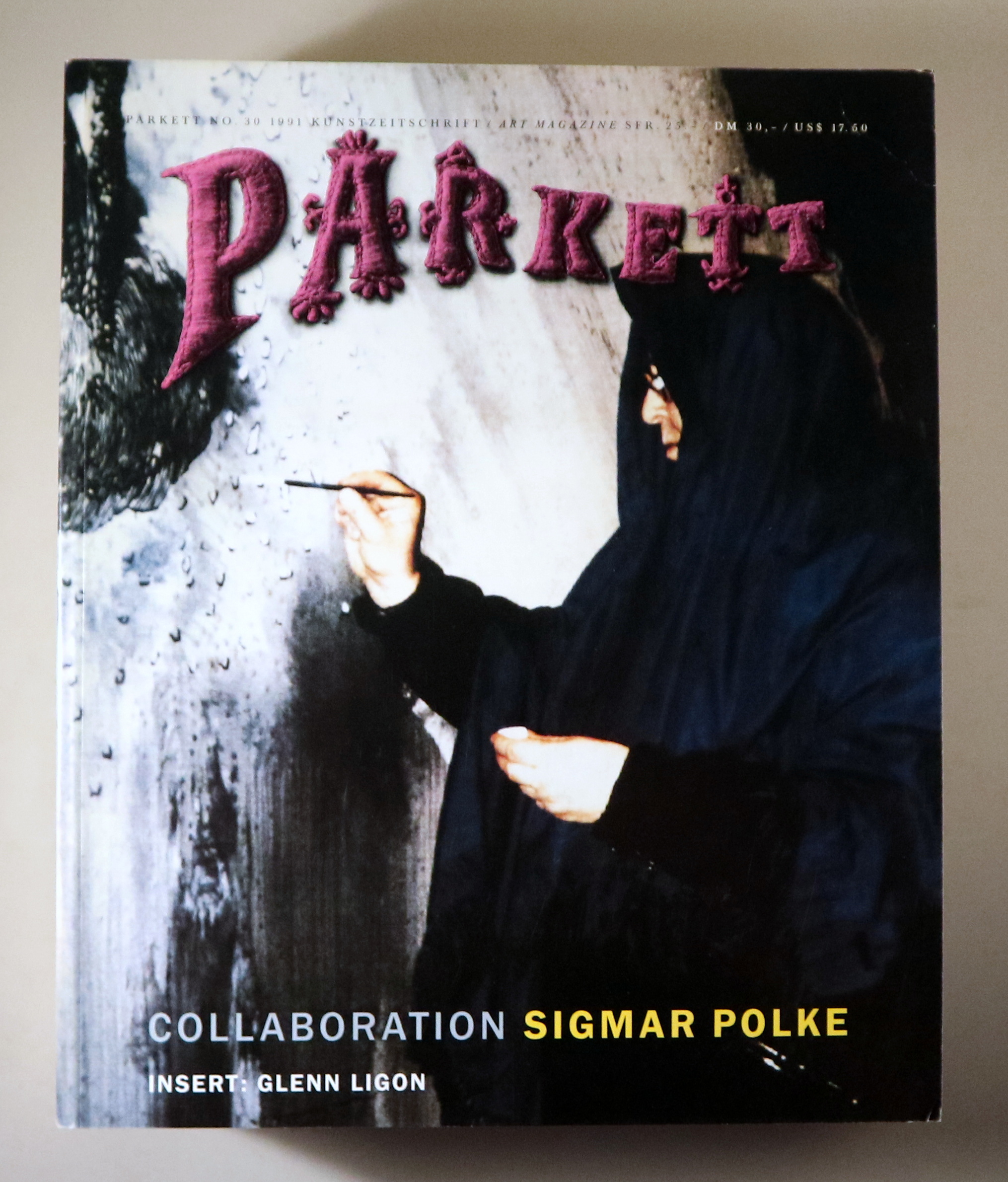 PARKETT Nº 30 - Zürich 1991 - Ilustrado