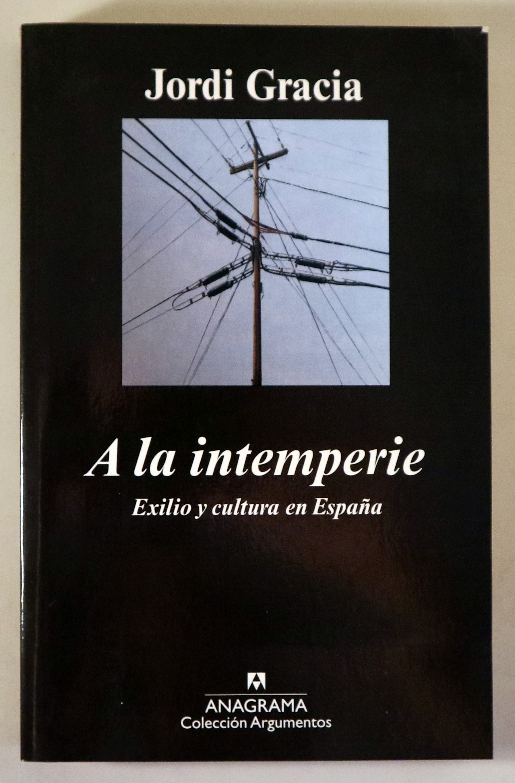 A LA INTEMPERIE. Exilio y cultura en España - Barcelona 2010