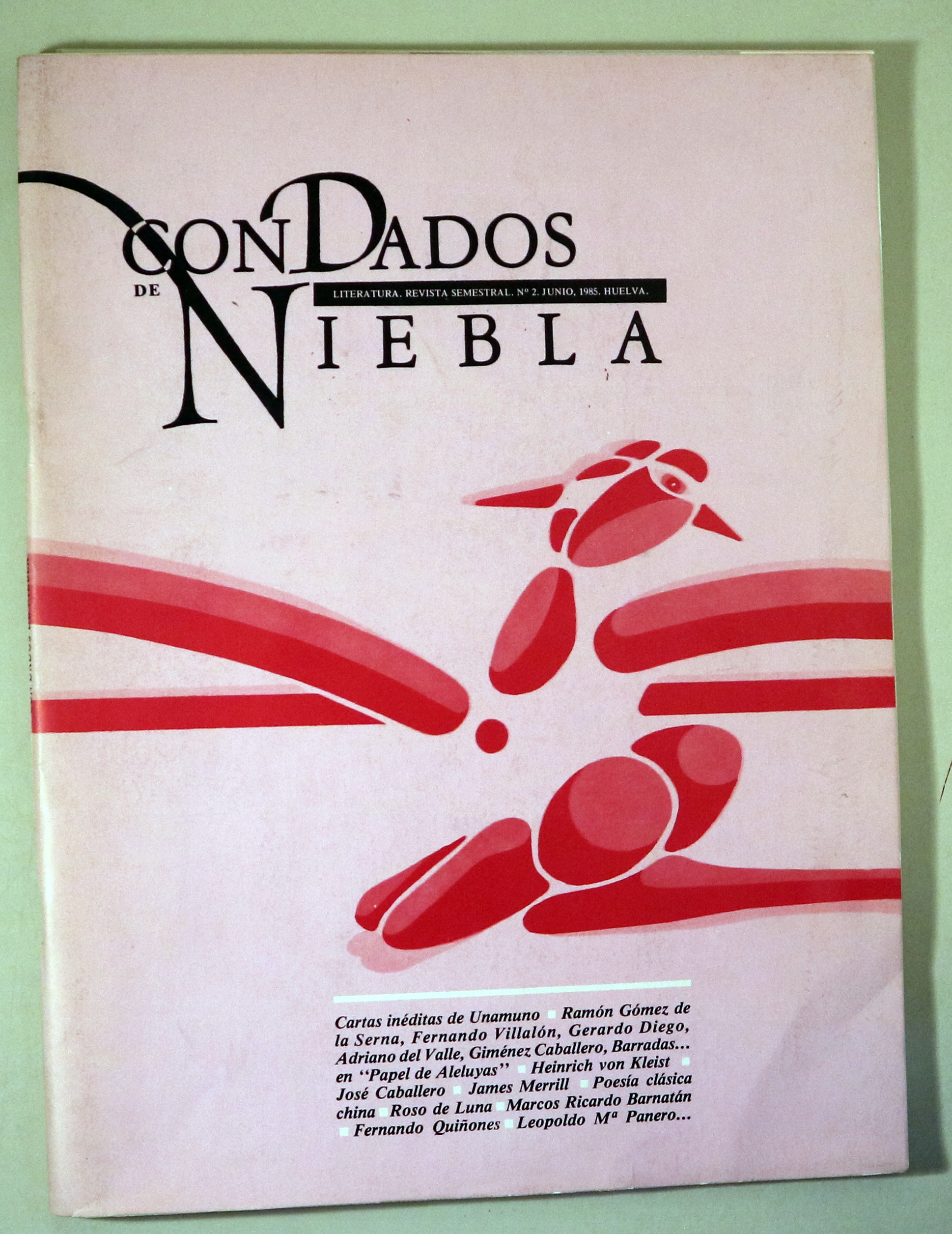 CONDADOS DE NIEBLA Nº 2 - Huelva 1985 - Ilustrado