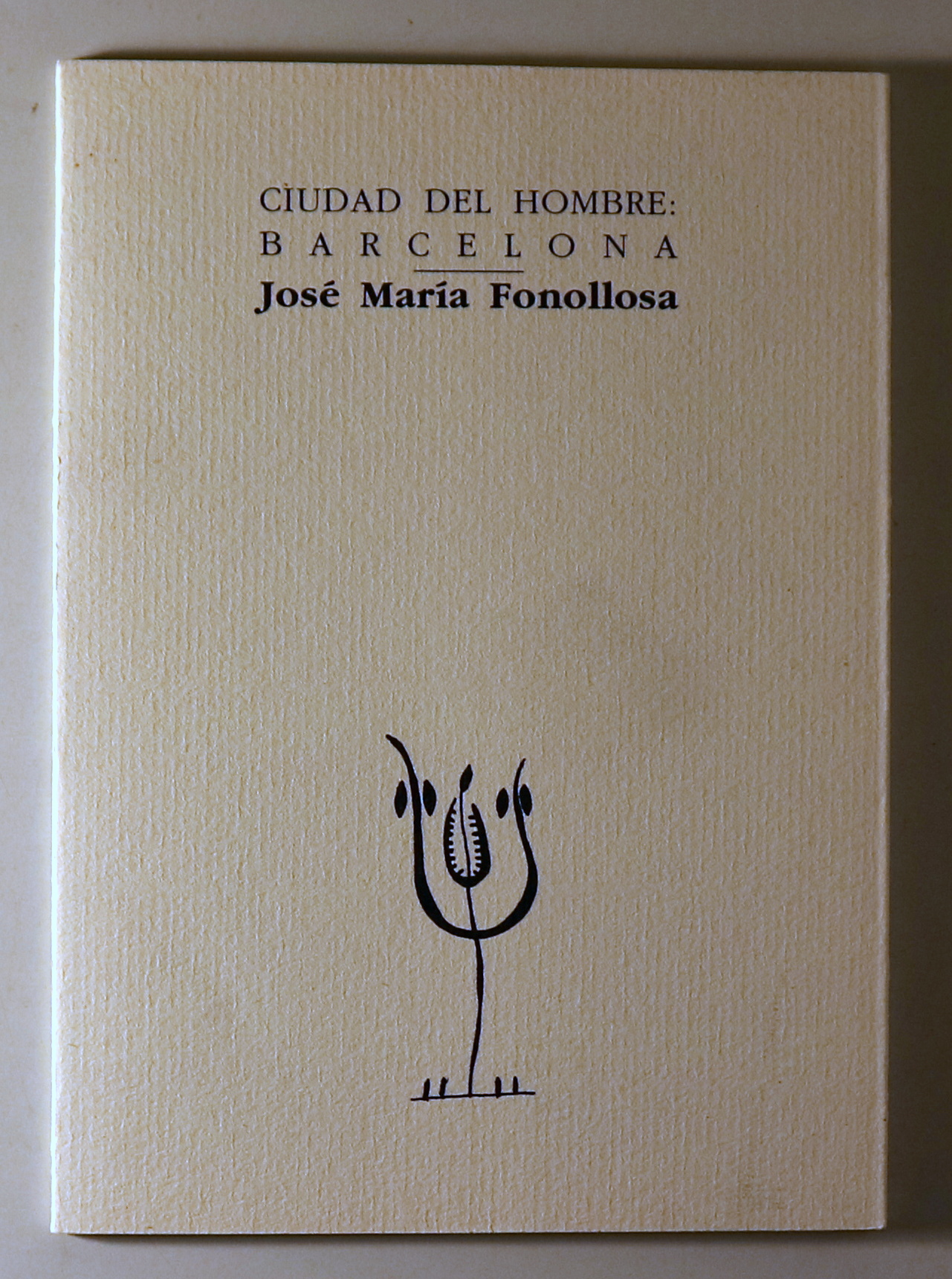 CIUDAD DEL HOMBRE - Barcelona 1993 - 1ª edición
