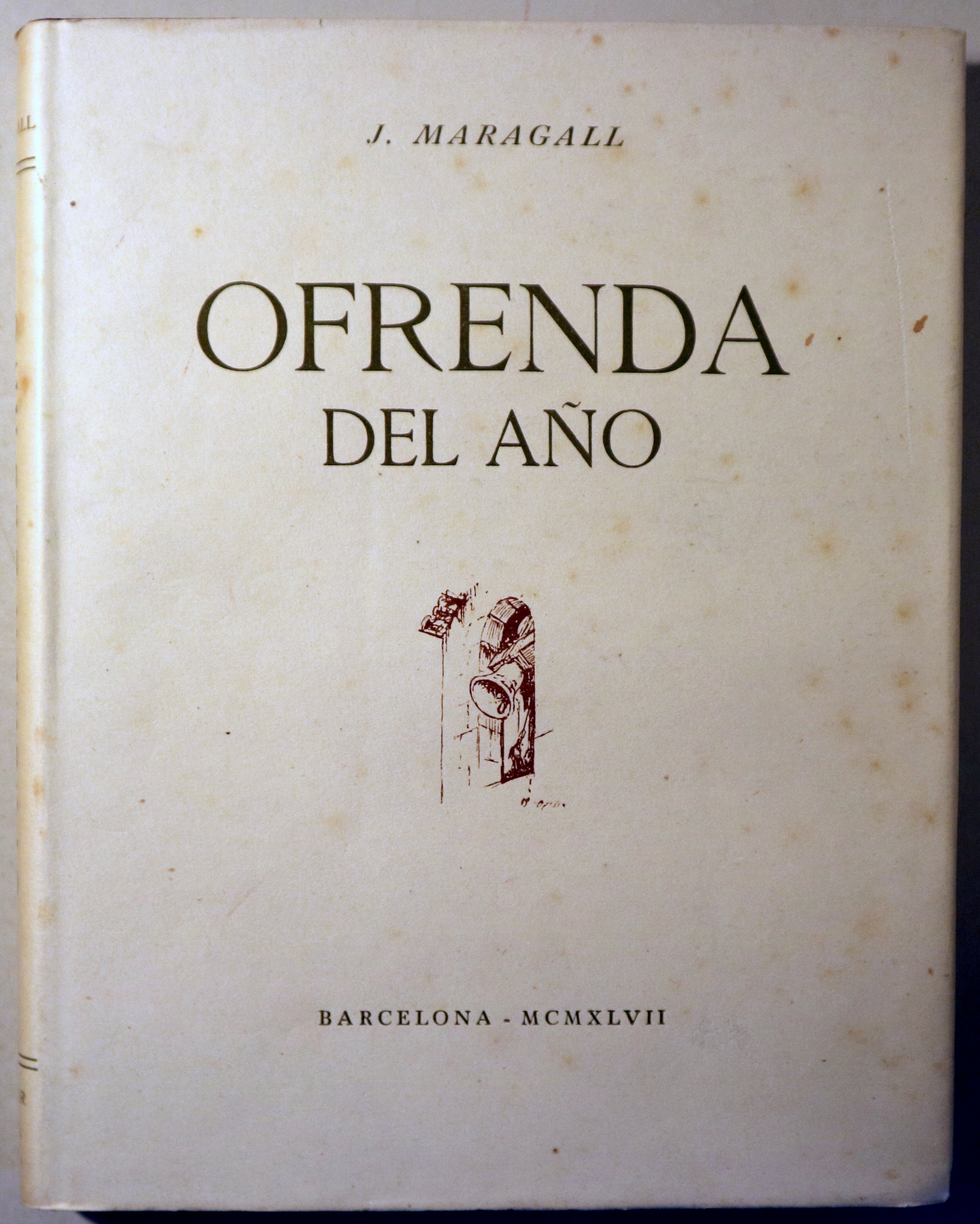 OFRENDA DEL AÑO. Escritos líricos escogidos - Barcelona 1947 - 1ª edición