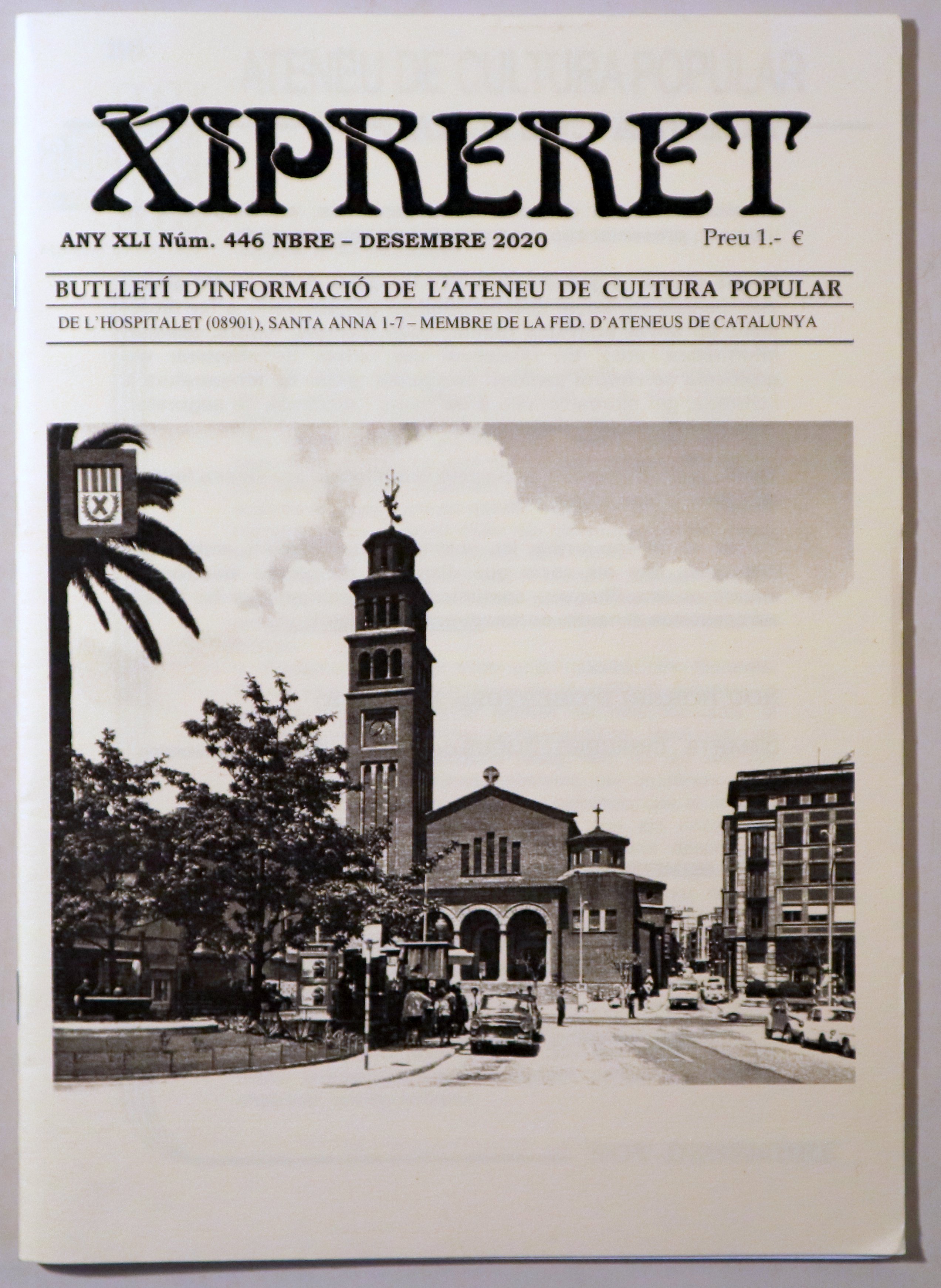 XIPRERET. Núm.446. - L'Hospitalet 2020 - Il·lustrat