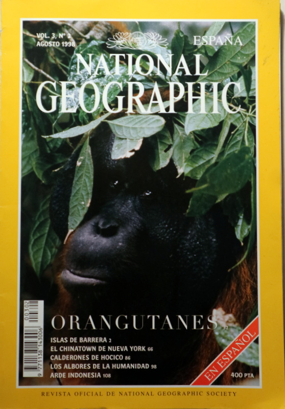 NATIONAL GEOGRAPHIC. Vol. 3 Nº 2: Orangutanes - s/l 1998 - Ilustrado