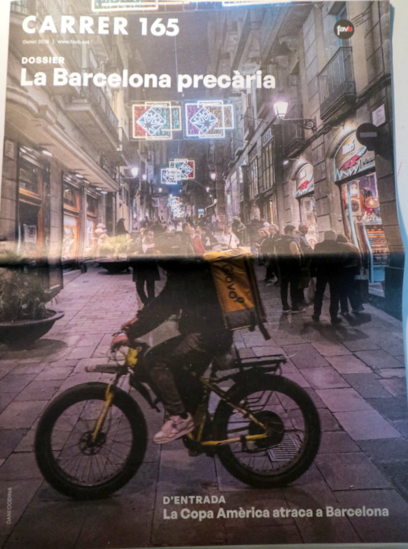 CARRER 165: La Barcelona precària - Barcelona 2024 - Il·lustrat