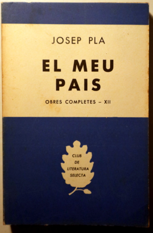EL MEU PAÍS - Barcelona 1958 - 1a edició dins la col·lecció
