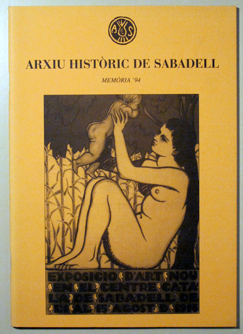 ARXIU HISTORIC DE SABADELL. Memòria 94 - Sabadell 1995