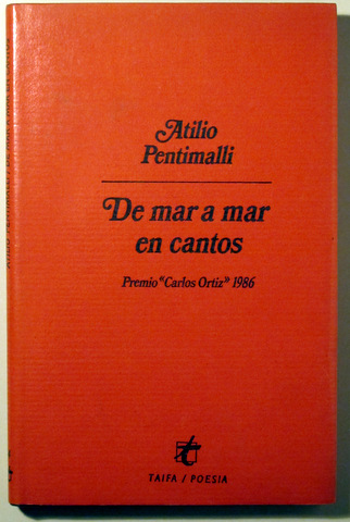 DE MAR A MAR EN CANTOS - Taifa 1987 - 1ª ed.