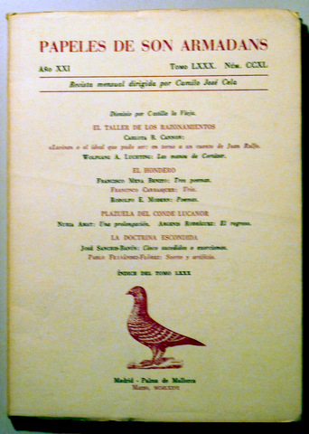 PAPELES DE SON ARMADANS Núm. CCXL. Marzo de 1976