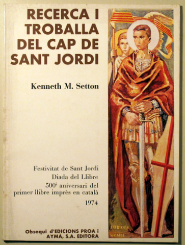 RECERCA I TROBALLA DEL CAP DE SANT JORDI [ Felicitació de Nadal de Joan B. Cendrós ]