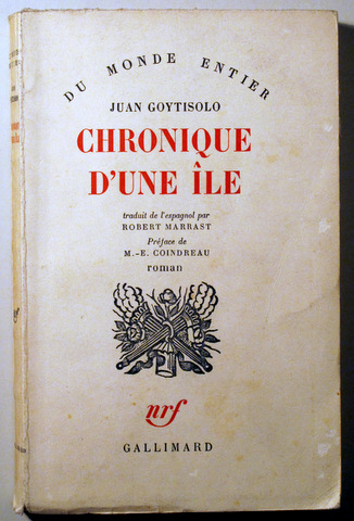 CHRONIQUE D'UNE ILE - Gallimard 1961