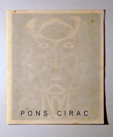 PONS CIRAC - Barcelona 1969 - 2 ilustraciones