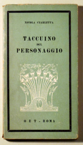 TACCUINO DEL PERSONAGGIO - Roma  1946