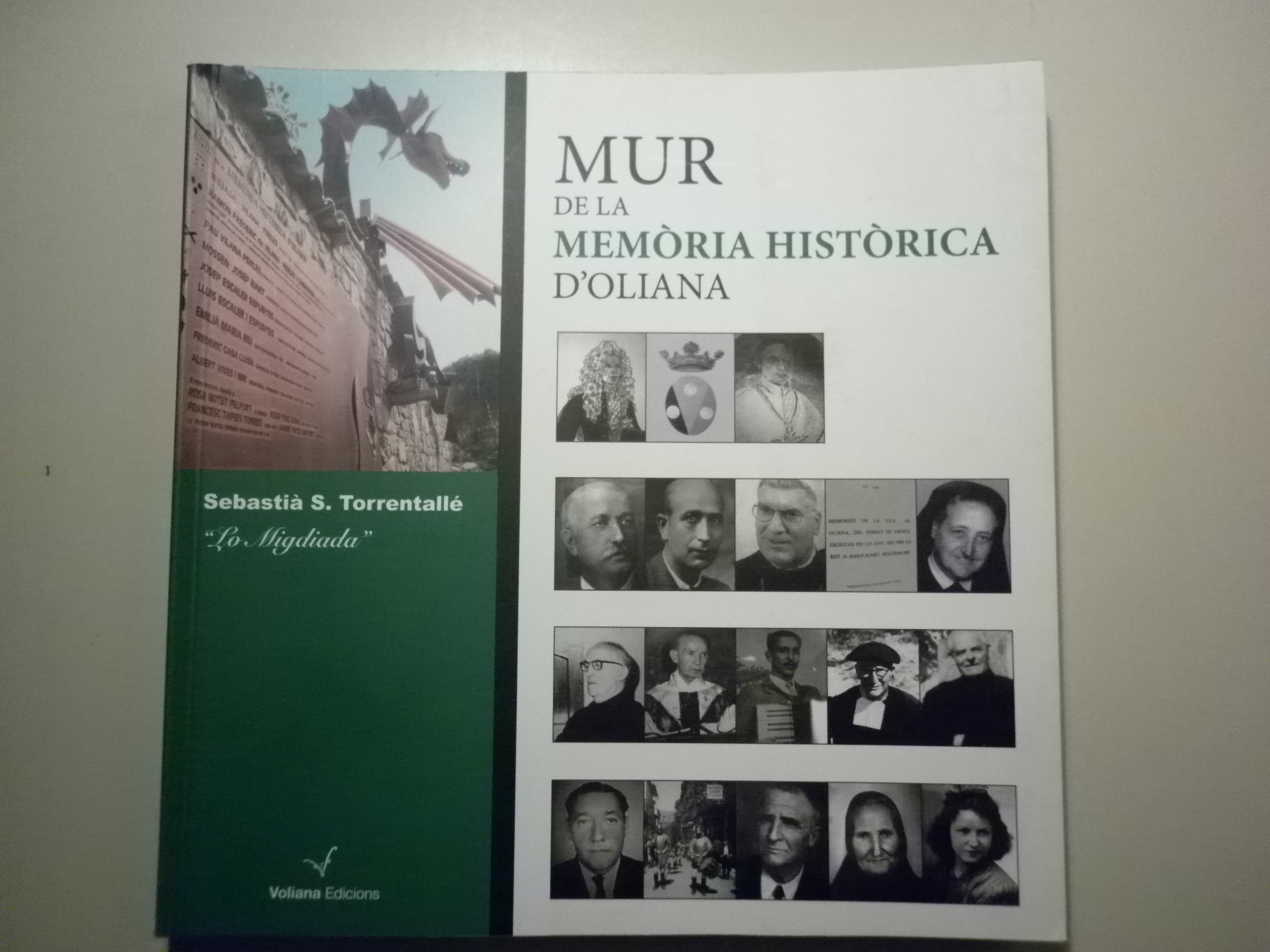 MUR DE LA MEMÒRIA HISTÒRIA D'OLIANA - Argentona 2012