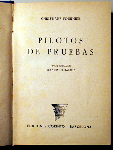PILOTOS DE PRUEBAS - Barcelona  1955