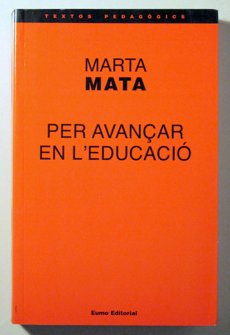 PER AVANÇAR EN L'EDUCACIÓ - Vic 2010