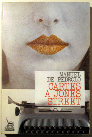 CARTES A JONES STREET (Temps obert, 10) - Barcelona 1978 - 1a edició
