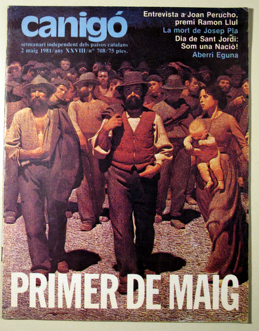 CANIGÓ. PRIMER DE MAIG - Barcelona 1981
