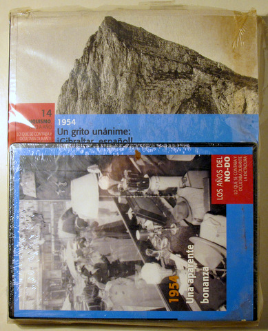 EL FRANQUISMO AÑO A AÑO 14. 1954. Un grito unánime: Gibraltar, español! - Ilustrado + DVD