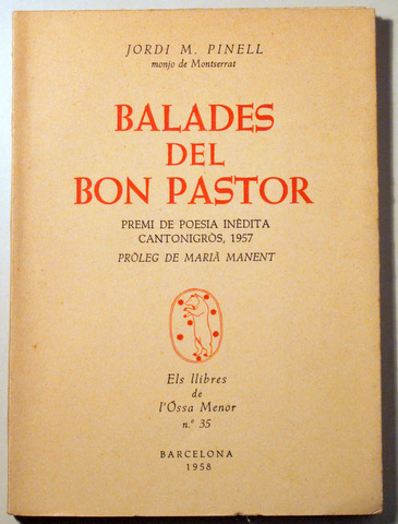 BALADES DEL BON PASTOR - Barcelona 1958 - 1ª edició