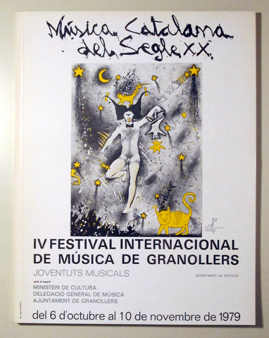 IV FESTIVAL INTERNACIONAL DE MÚSICA DE GRANOLLERS - Barcelona 1979