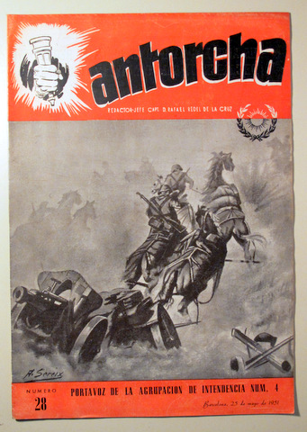 ANTORCHA. Nº 28 - Barcelona 1951 - Ilustrado