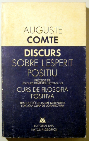 DISCURS SOBRE L'ESPERIT POSITIU - Barcelona 1982