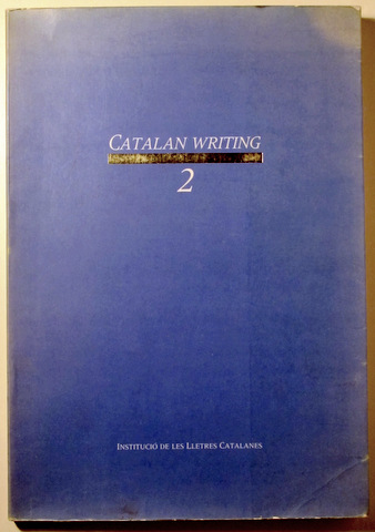 CATALAN WRITING 2 - Barcelona 1988 - Il·lustrat