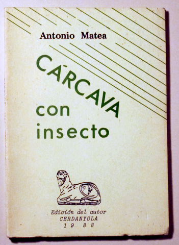 CÁRCAVA CON INSECTO (Dedicado) - Cerdanyola 1988 - Ilustrado